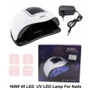 168W 45 LED UV LED-lamp voor nagels