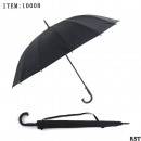 Zwarte paraplu groot met mouwen Automatic