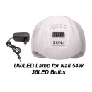  UV/LED-lamp voor nagel 54W 36LED-lampen
