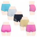 Ladies High Quality Microfiber Brief with Lace 576