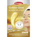  schaebens gold glow eye gel pad, pack of 2