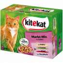 wholesale Pet supplies: kitekat market mix in jelly, 12x100g