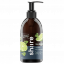 share soap lime coriand., 250ml bottle