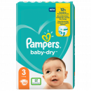 mayorista Salud y Cosmetica: Pampers baby dry ez talla 3 midi 6-10, paquete de