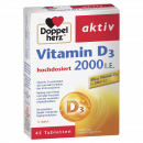 wholesale Drugstore & Beauty: Double heart vitamind3 2000 45 pcs, 18.3g box