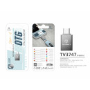 USB Typc C Otg Adapter Grau