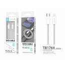 Pd Data Cable Type-C/Lightning 25W Gris