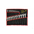 Combination spanner 25 pieces Cr-V SF
