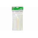 Cable ties 75 pieces white
