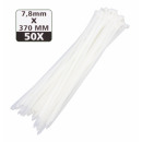 Cable ties 7.8 x 370 mm 50 pieces white