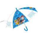 Mancs Őrjárat gyerek átlátszó félautomata esernyő 