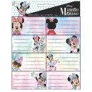 Disney Minnie füzetcímke 16 db-os