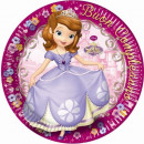 Disney Sofia Happy Birthday, Szófia Papírtányér 8 