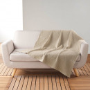 manta , lino, 125 x 150 cm, algodón llano, oblea
