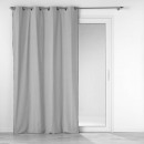 cortina con ojales, gris china, 140 x 240 cm, algo
