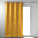 cortina con ojales, ocre, 135 x 240 cm, blackout v