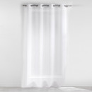 cortina con ojales, blanco 140 x 240 cm, cr
