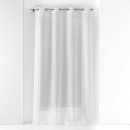 cortina con ojales, 140 x 240 cm, fantasía tejida