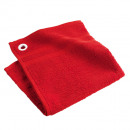 kuchnia ręcznik , czerwony 50 x 50 cm, gąbka zwykł