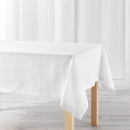 mantel rectangular, blanco, 240x140x0.2, algodón u