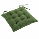 Poduszka na siedzisko, pikowany, zielony, 40 x 40 