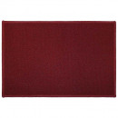 dywanik dekoracyjny prostokąt, czerwony, 60x40x0,5