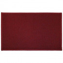 alfombra decorativa rectangular, roja, 80x50x0.5, 