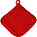 agarradera, rojo 19 x 19 cm, polycotton + silicona