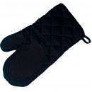 guante, negro 30 x 18 cm, polialgodón + silicona c