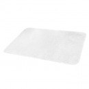 dywanik łazienkowy, biały, 45x75x0,5, gładka mikro