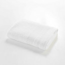 ręcznik wanna, biały, 70 x 130 cm, gładkie frotte