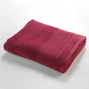 ręcznik kąpielowy, rubin, 90 x 150 cm, gładka frot