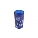 nagyker Otthon és dekoráció: üveggyertya ø5,8*h10cm kék hullám Parfum ...