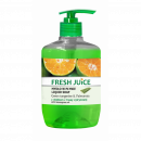 Creamy liquid soap Green tangerine & Palmarosa