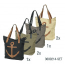  Shoulder bag with anchor motif