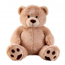 wholesale Toys: Bear light brown h = 100cm (sitting: 64cm)