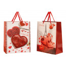 groothandel Stationery & Gifts: Geschenktas Hearts with Glitter + ...