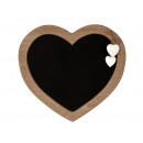  Tavola di legno a forma di cuore 30x29,5cm