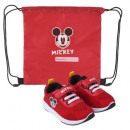 Mickey Mysz Buty sportowe z torbą - Czerwone