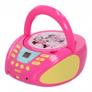 Minnie Egér CD-lejátszó Bluetooth-val - rózsaszín