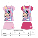 Minnie Myszka Krótka piżama dla dzieci - Różowy / 