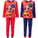 nagyker Ruha és kiegészítők: Csodálatos katicabogár pizsama - Piros kék
