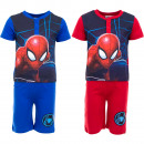 Spiderman Krótka piżama dla dzieci - Niebieska