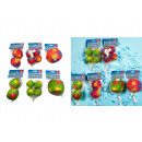 Wasserball Splash, 3-fach Größen sortiert, 2 Farbe