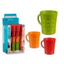 plastic cup 0.3 l, 3 times stronger assorted