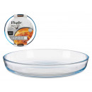 borosilicate round glass tray 32c