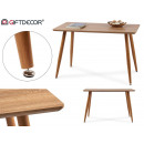 stół z efektem drewna