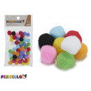 set of 50 balls colored manualid diameter 1,5