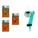 birthday candle animals 7, colors 4 times assorted