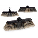 gray single broom refill, 2 times assorted